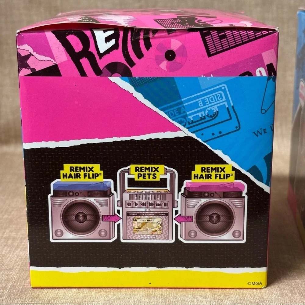 LOL Surprise! Remix Hair Flip Doll With 15 Surprises Brand New Sealed lot of 2